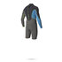 Muta Crossfire 3/2 Gbs Longarm Shorty Backzip Wetsuit - Grigio