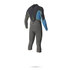 Muta Crossfire 4/3 Gbs Shortleg Longarm Backzip Wetsuit - Grigio