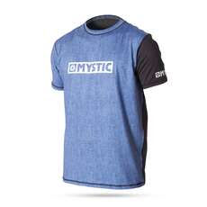 Mystic Majestic Loosefit Manica Corta Rashvest - Denim Mystic Majestic Loosefit Manica Corta Rashvest - Denim