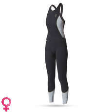 Womens Mystic Diva 3/2 Millimetri Sup Long John Muta - Grigio Womens Mystic Diva 3/2 Millimetri Sup Long John Muta - Grigio