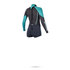 Womens Mystic Diva 3/2 Millimetri Piatte Longarm Bz Super Shorty - Grigio
