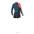 Womens Mystic Diva 3/2 Millimetri Piatte Longarm Fz Super Shorty - Teal