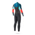 Mystic Donne Diva 5/3 Millimetri Gbs Frontzip Muta - Teal