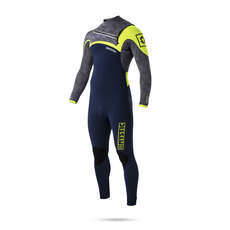Drip Mystic 5/4 Gbs Frontale Con Zip Muta - Navy