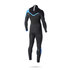 Mystic Majestic 5/3 Gbs Zip Frontale Muta - Blu