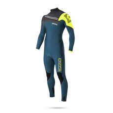 Mystic Majestic 5/3 Gbs Zip Frontale Muta - Lime