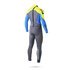 Star Mystic 5/4 Gbs Posteriore Con Zip Inverno Muta - Lime