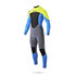 Star Mystic 5/4 Gbs Posteriore Con Zip Inverno Muta - Lime