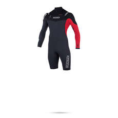Mystic Len10 3/2 Gbs Doppio Fz Longarm Shorty Neoprene - Nero Mystic Len10 3/2 Gbs Doppio Fz Longarm Shorty Neoprene - Nero