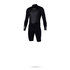 Mystic Star 3/2 Flatlock Backzip Longarm Shorty Neoprene - Nero