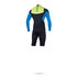 Mystic Star 3/2 Gbs Doppio Frontzip Longarm Shorty Neoprene - Lime