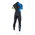 Mystic Star 3/2 Flatlock Backarm Shortarm - Lime