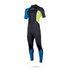 Mystic Star 3/2 Flatlock Backarm Shortarm - Lime