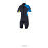 Mystic Star 3/2 Flatlock Shorty Neoprene - Lime