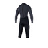 Muta Corta Da 3/2 Mm Con Braccio Lungo E Zip Posteriore Mystic Brand - Nera