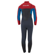 Muta Animal Junior Lava 4/3 Chestzip Blindstitched - Rich Red Muta Animal Junior Lava 4/3 Chestzip Blindstitched - Rich Red