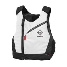 Crewsaver Junior Cz Lato Laterale Toracico Zip Buoyancy Aid - Bianco