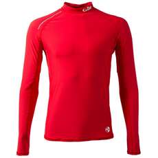 Gill Mens Pro Rash Vest Manica Lunga - Rosso Gill Mens Pro Rash Vest Manica Lunga - Rosso