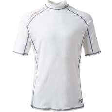 Gill Mens Pro Rash Vest Manica Corta - Bianco Gill Mens Pro Rash Vest Manica Corta - Bianco