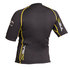 Gul Evotherm Short Sleeve Rash - Nero / Giallo