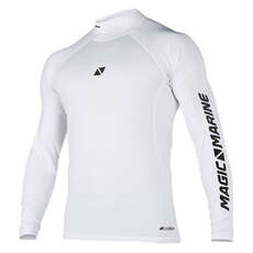 Gilet A Manica Lunga Magic Marine Cube - Bianco Gilet A Manica Lunga Magic Marine Cube - Bianco