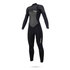 Mistico Womens Gem 5 / 3Mm Gbs Imbottitura Frontale Zip - Nero