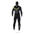 Mistico Legend Con Cappuccio Da 5/3 Gbs Fast Dry Wear - Nero / Lime