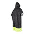 Mystic Allover Print Poncho / Fleece / Changing Robe - Lime