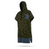 Mystic Allover Stampa Poncho / Fleece / Cambiamento Robe - Esercito