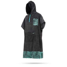 Mystic Allover Stampa Poncho / Fleece / Cambiamento Robe - Mint Mystic Allover Stampa Poncho / Fleece / Cambiamento Robe - Mint