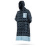 Mystic Allover Stampa Poncho / Fleece / Cambiamento Robe - Peltro