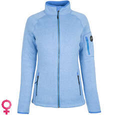 Gill Womens Knit Fleece Jacketv - Light Blue Gill Womens Knit Fleece Jacketv - Light Blue
