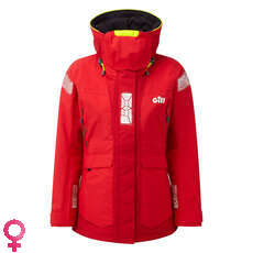Gill Womens Os2 Offshore / Coastal Sailing Jacket - Rosso Gill Womens Os2 Offshore / Coastal Sailing Jacket - Rosso