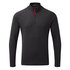 T-Shirt Manica Lunga Con Scollo A Zip Uv Tec Gill Mens - Antracite