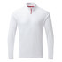 T-Shirt Manica Lunga Con Scollo A Zip Uv Tec Gill Mens - Bianca