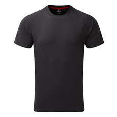 Maglietta Gill Mens Uv Tec Girocollo - Carbone Di Legna