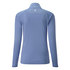 Gill Womens Uv Tec T-Shirt A Maniche Lunghe Con Zip - Blu