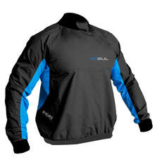 Gul Shore Waterproof / Windproof Spray Top - Nero / Blu Gul Shore Waterproof / Windproof Spray Top - Nero / Blu