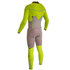 Gul Viper Pro 5/4 Chest Zip Blindstitch Muta - Nera
