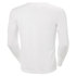 Helly Hansen Hh Tech Crew Camicia A Maniche Lunghe - Bianco