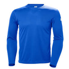Camicia A Maniche Lunghe Hh Tech Hh Tech Crew - Blu Olimpionico Camicia A Maniche Lunghe Hh Tech Hh Tech Crew - Blu Olimpionico