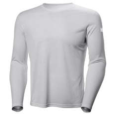 Camicia A Maniche Lunghe Hh Tech Hh Tech Hrew Tech - Grigio Chiaro Camicia A Maniche Lunghe Hh Tech Hh Tech Hrew Tech - Grigio Chiaro