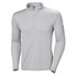 Camicia A Maniche Lunghe A Mezza Zip Helly Tech Helly Hansen - Grigio Chiaro
