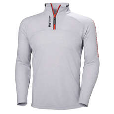 Pullover Helly Hansen Hp 1/2 Zip - Grigio Nebbia Mellange Pullover Helly Hansen Hp 1/2 Zip - Grigio Nebbia Mellange