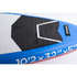 Pacchetto Paddleboard Sup Gonfiabile Typhoon - 10'2 X 6 "- Blu