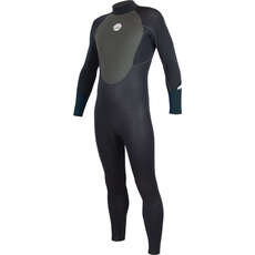 Muta Alder Stealth 3 / 2Mm Con Zip Sul Retro Con Cucitura Invisibile - Nero - Ws21Mst
