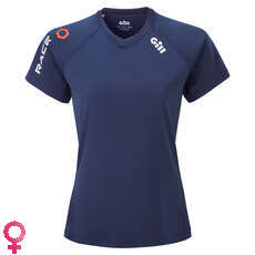 Maglietta Manica Corta Donna Gill Race - Blu - Rs36