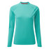 Maglietta A Manica Lunga Uv Tec Da Donna - Turchese - Uv011W