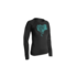 Maglietta Manica Lunga Donna Gul Rashvest - Nera - Rg0370-B7