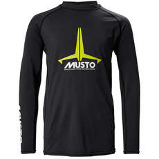 Musto Youth Insignia Uv Fast Dry Rash Guard - Nero 80803
